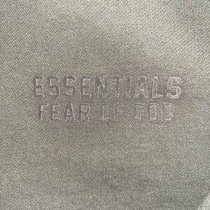 Essentials Gray Crewneck Sweater